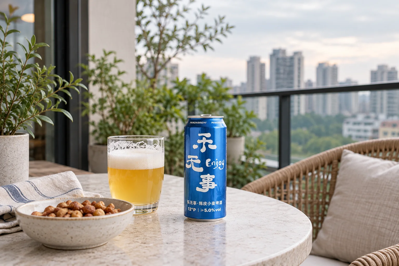 阳台小酌创意场景